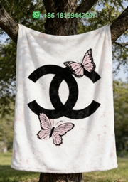 Chanel Throw Blankets
